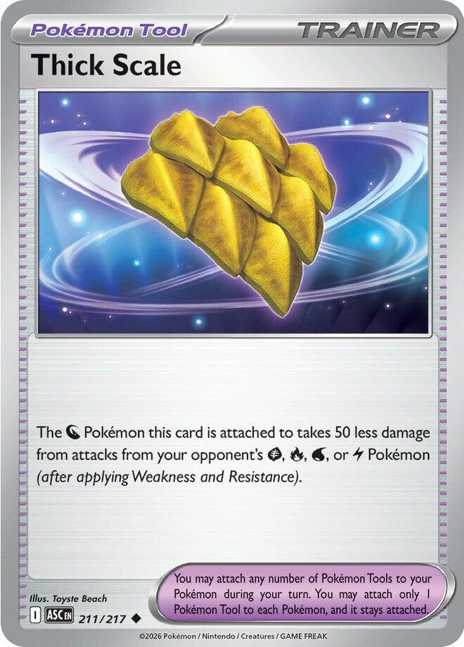 Thick Scale (211/217) [Mega Evolution: Ascended Heroes] | Shuffle n Cut Hobbies & Games