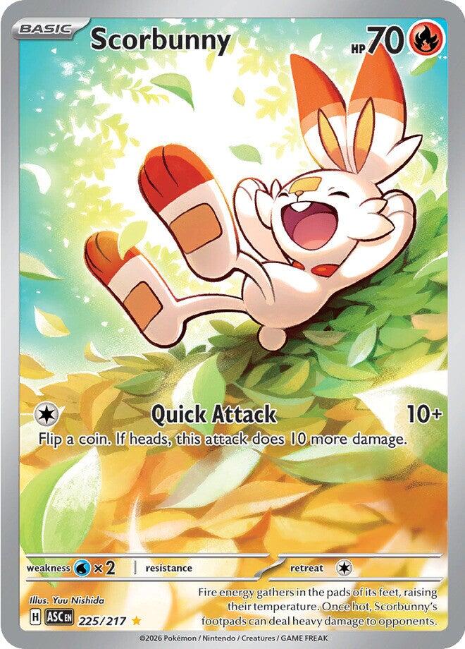 Scorbunny (225/217) [Mega Evolution: Ascended Heroes] | Shuffle n Cut Hobbies & Games