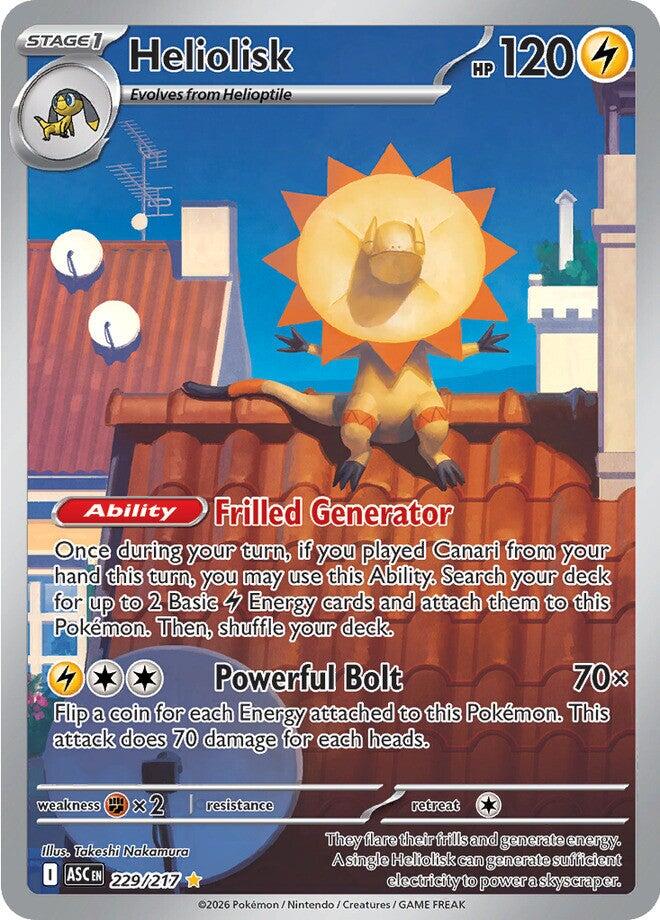 Heliolisk (229/217) [Mega Evolution: Ascended Heroes] | Shuffle n Cut Hobbies & Games