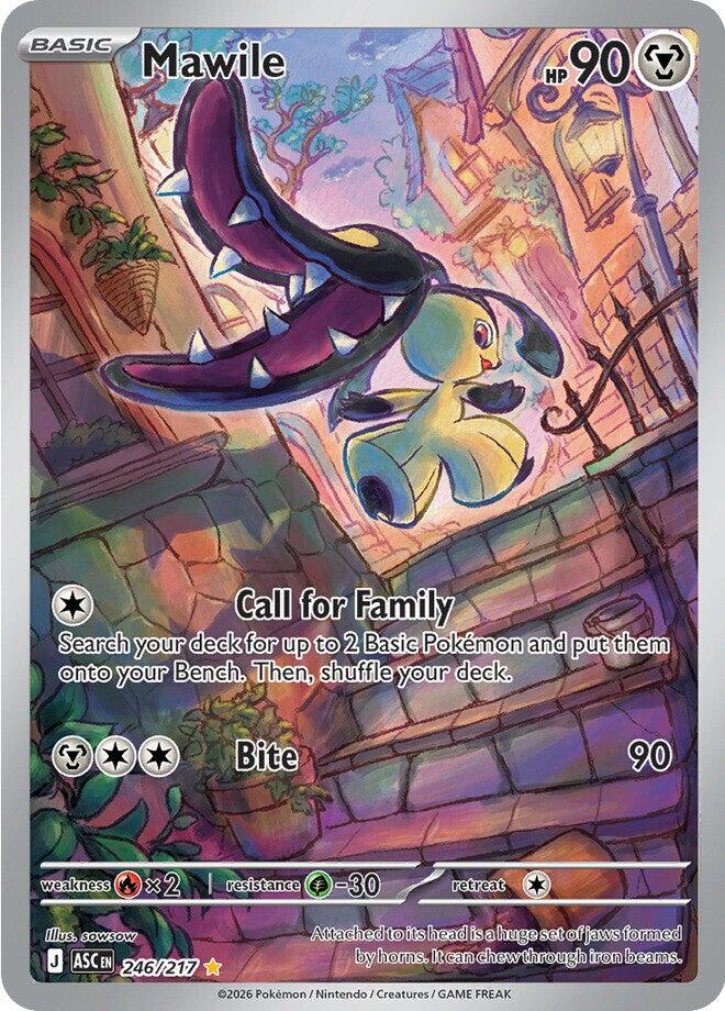 Mawile (246/217) [Mega Evolution: Ascended Heroes] | Shuffle n Cut Hobbies & Games