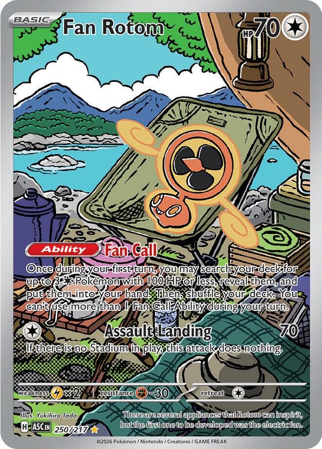 Fan Rotom (250/217) [Mega Evolution: Ascended Heroes] | Shuffle n Cut Hobbies & Games