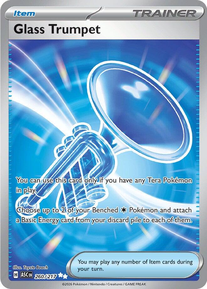 Glass Trumpet (260/217) [Mega Evolution: Ascended Heroes] | Shuffle n Cut Hobbies & Games