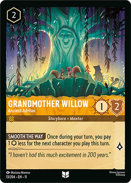 Grandmother Willow - Ancient Advisor (13/204) [Winterspell] | Shuffle n Cut Hobbies & Games