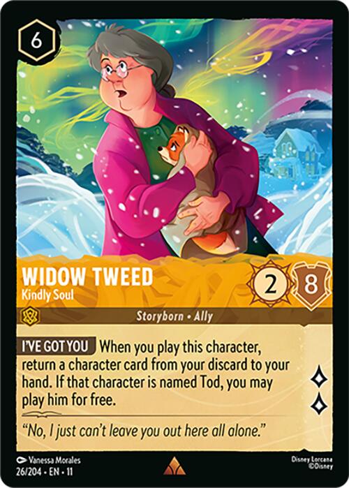 Widow Tweed - Kindly Soul (26/204) [Winterspell] | Shuffle n Cut Hobbies & Games