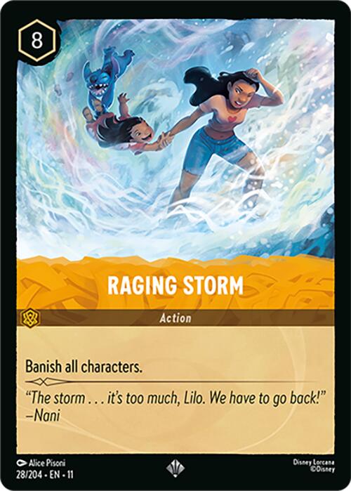 Raging Storm (28/204) [Winterspell] | Shuffle n Cut Hobbies & Games