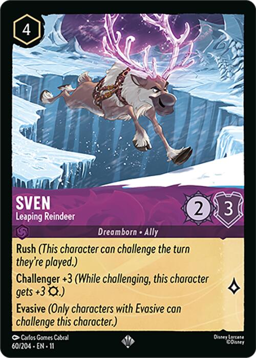 Sven - Leaping Reindeer (60/204) [Winterspell] | Shuffle n Cut Hobbies & Games