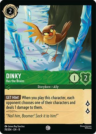 Dinky - Has the Brains (78/204) [Winterspell] | Shuffle n Cut Hobbies & Games