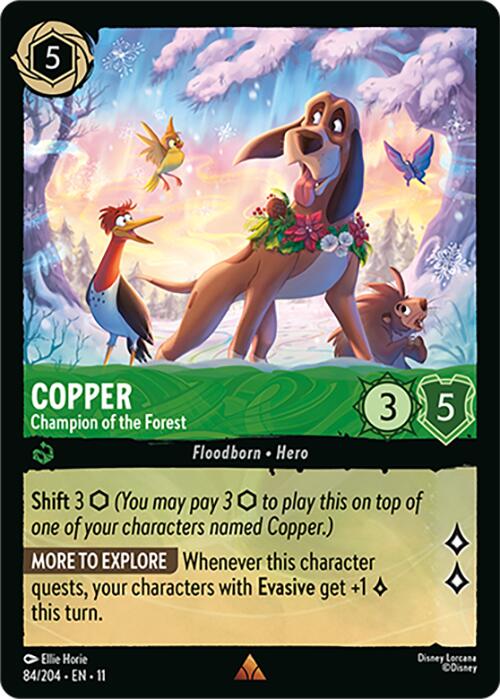 Copper - Champion of the Forest (84/204) [Winterspell] | Shuffle n Cut Hobbies & Games