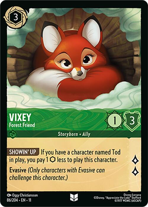 Vixey - Forest Friend (86/204) [Winterspell] | Shuffle n Cut Hobbies & Games