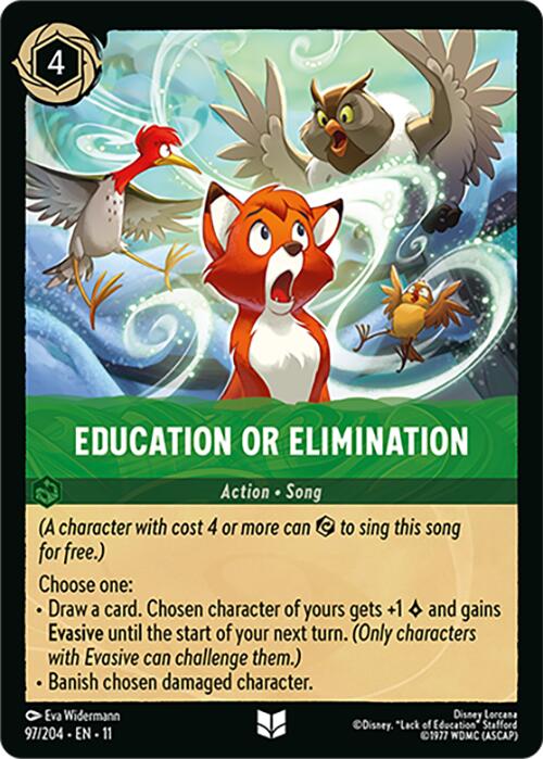 Education or Elimination (97/204) [Winterspell] | Shuffle n Cut Hobbies & Games