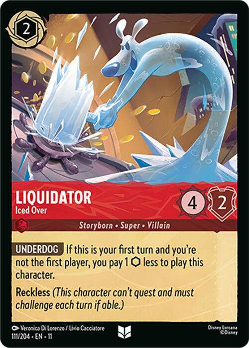 Liquidator - Iced Over (111/204) [Winterspell] | Shuffle n Cut Hobbies & Games