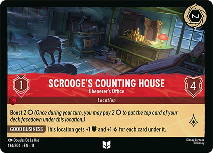 Scrooge's Counting House - Ebenezer's Office (134/204) [Winterspell] | Shuffle n Cut Hobbies & Games