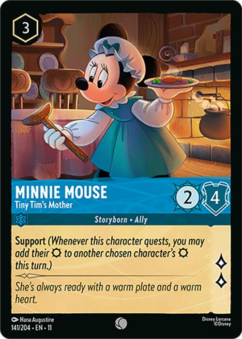 Minnie Mouse - Tiny Tim's Mother (141/204) [Winterspell] | Shuffle n Cut Hobbies & Games