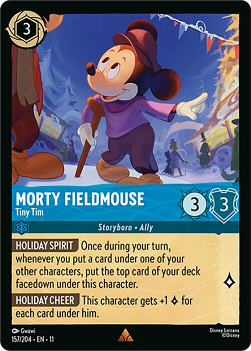 Morty Fieldmouse - Tiny Tim (157/204) [Winterspell] | Shuffle n Cut Hobbies & Games
