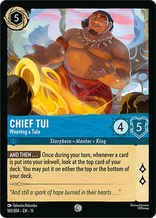 Chief Tui - Weaving a Tale (161/204) [Winterspell] | Shuffle n Cut Hobbies & Games