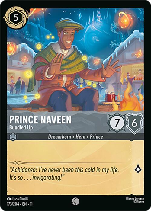 Prince Naveen - Bundled Up (173/204) [Winterspell] | Shuffle n Cut Hobbies & Games