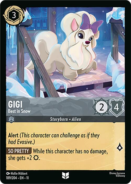 Gigi - Best in Snow (189/204) [Winterspell] | Shuffle n Cut Hobbies & Games