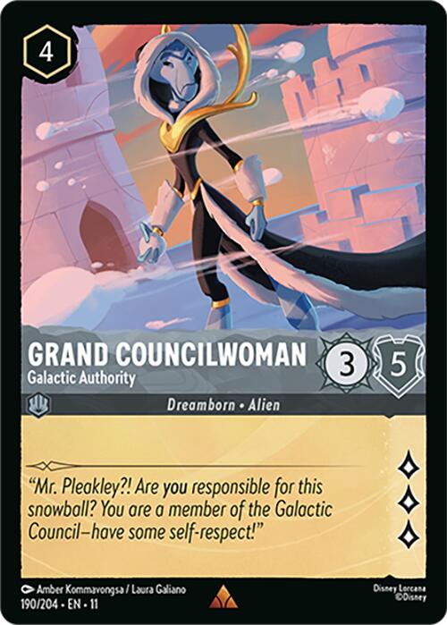 Grand Councilwoman - Galactic Authority (190/204) [Winterspell] | Shuffle n Cut Hobbies & Games