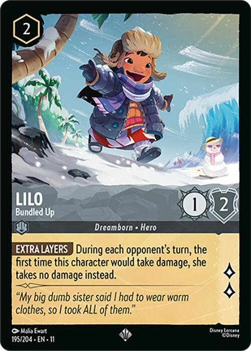 Lilo - Bundled Up (195/204) [Winterspell] | Shuffle n Cut Hobbies & Games