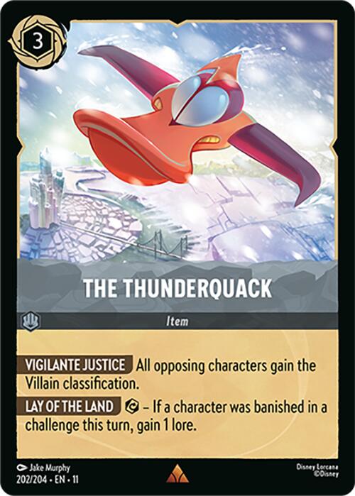 The Thunderquack (202/204) [Winterspell] | Shuffle n Cut Hobbies & Games