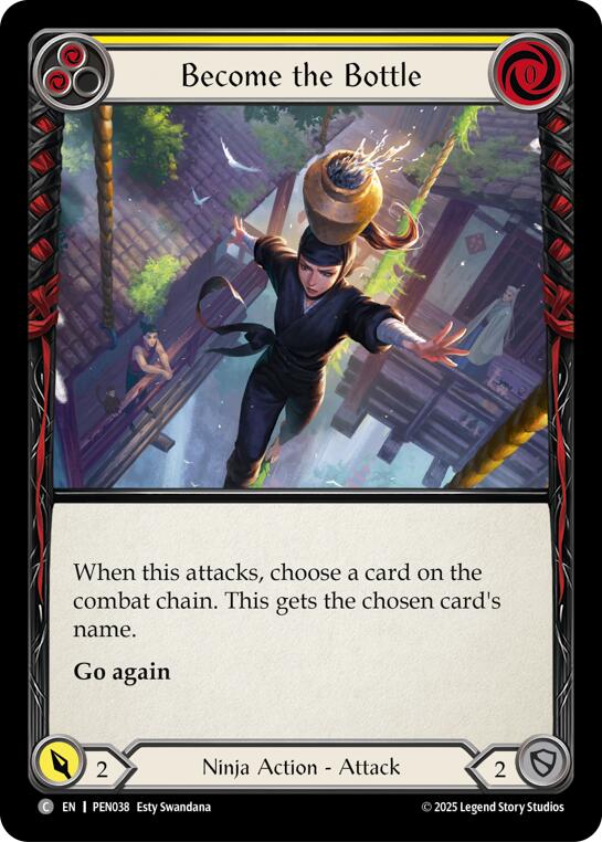 Become The Bottle (Yellow) (Regular) [PEN038] (Compendium of Rathe) | Shuffle n Cut Hobbies & Games