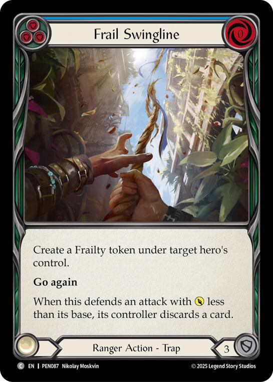 Frail Swingline (Blue) (Regular) [PEN087] (Compendium of Rathe) | Shuffle n Cut Hobbies & Games