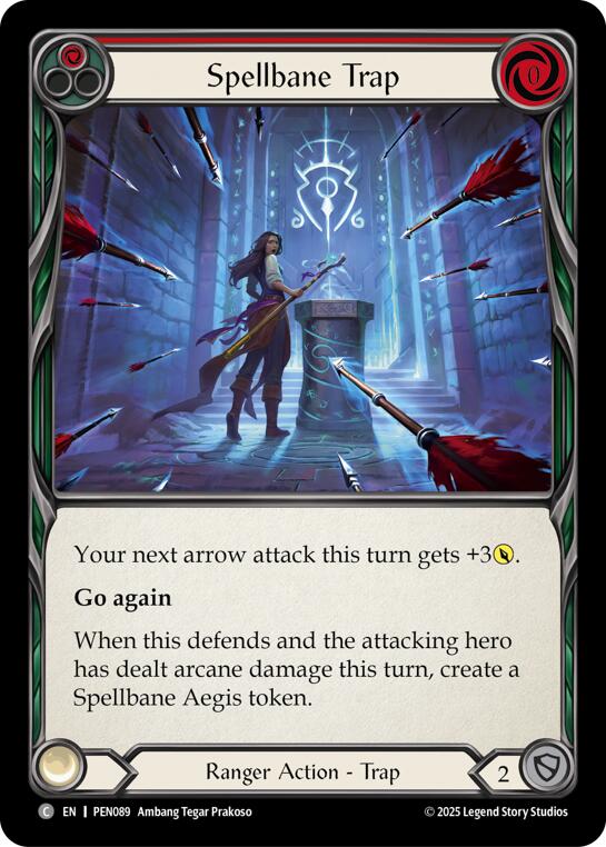 Spellbane Trap (Red) (Regular) [PEN089] (Compendium of Rathe) | Shuffle n Cut Hobbies & Games