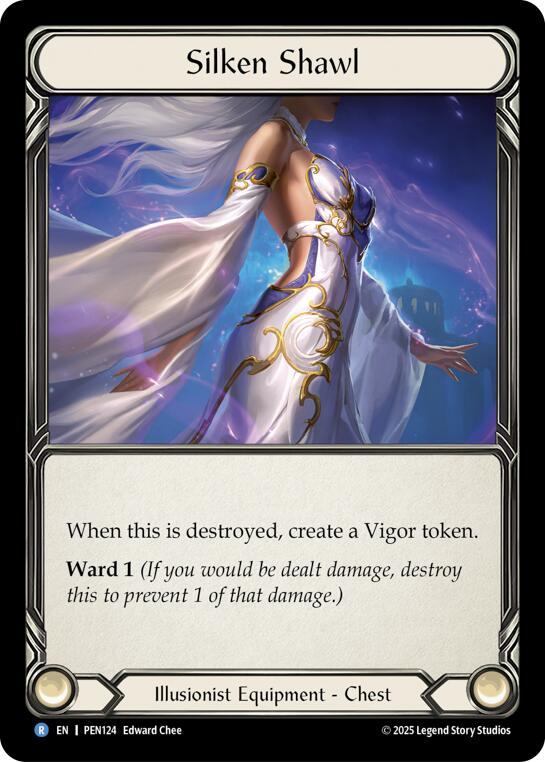 Silken Shawl [PEN124] (Compendium of Rathe) | Shuffle n Cut Hobbies & Games