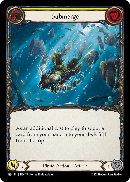 Submerge (Yellow) (Regular) [PEN175] (Compendium of Rathe) | Shuffle n Cut Hobbies & Games