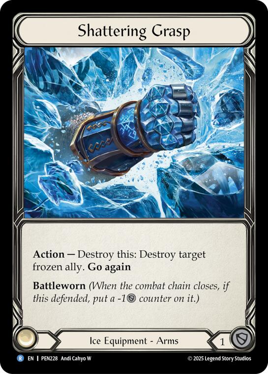 Shattering Grasp [PEN228] (Compendium of Rathe) | Shuffle n Cut Hobbies & Games