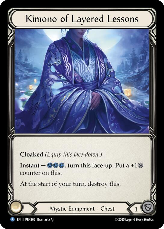 Kimono Of Layered Lessons [PEN266] (Compendium of Rathe) | Shuffle n Cut Hobbies & Games
