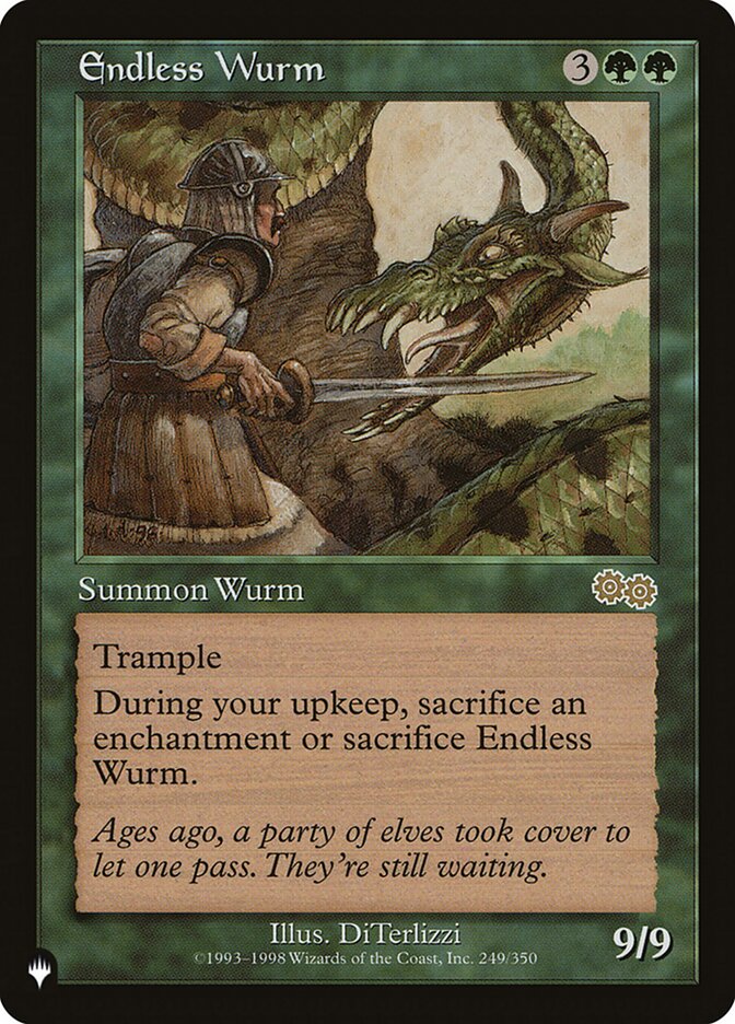 Endless Wurm [The List] | Shuffle n Cut Hobbies & Games