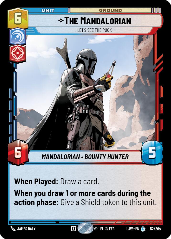 The Mandalorian - Let's See The Puck (52/264) (52/264) [A Lawless Time] | Shuffle n Cut Hobbies & Games