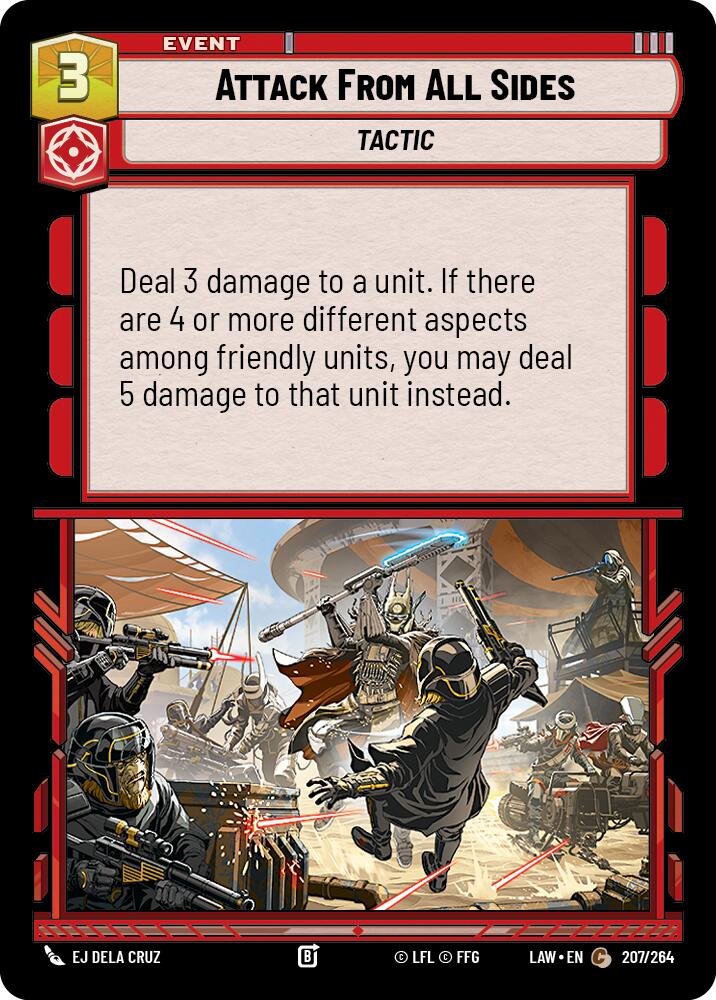 Attack From All Sides (207/264) (207/264) [A Lawless Time] | Shuffle n Cut Hobbies & Games