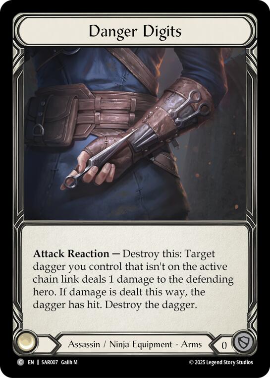 Danger Digits [SAR007] (GEM Pack 2) | Shuffle n Cut Hobbies & Games