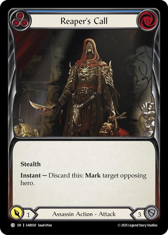 Reaper's Call [SAR030] (GEM Pack 2) | Shuffle n Cut Hobbies & Games