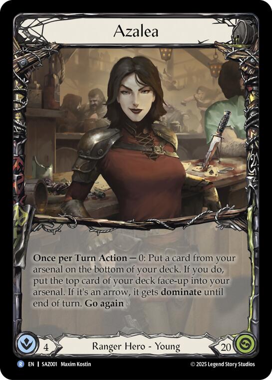 Azalea (Extended Art) [SAZ001] (GEM Pack 2) | Shuffle n Cut Hobbies & Games