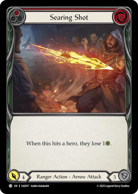 Searing Shot [SAZ017] (GEM Pack 2) | Shuffle n Cut Hobbies & Games