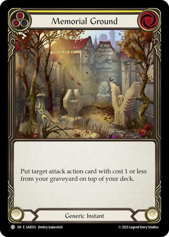 Memorial Ground [SAZ033] (GEM Pack 2) | Shuffle n Cut Hobbies & Games