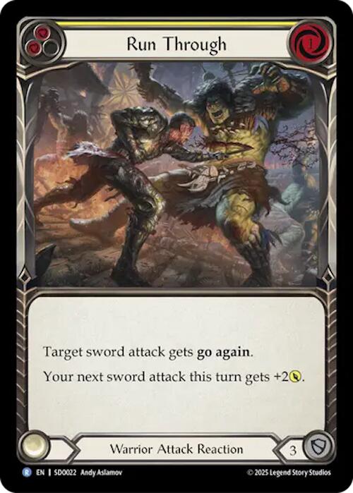 Run Through [SDO022] (GEM Pack 2) | Shuffle n Cut Hobbies & Games