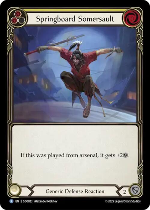 Springboard Somersault [SDO023] (GEM Pack 2) | Shuffle n Cut Hobbies & Games