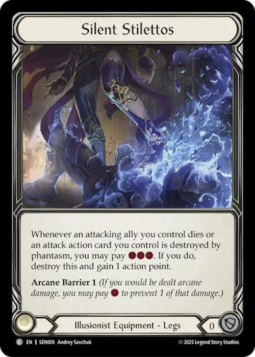 Silent Stilettos [SEN009] (GEM Pack 2) | Shuffle n Cut Hobbies & Games