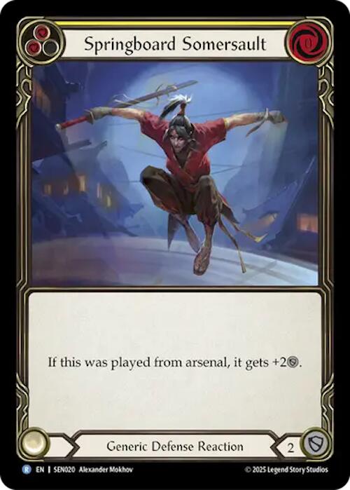 Springboard Somersault [SEN020] (GEM Pack 2) | Shuffle n Cut Hobbies & Games