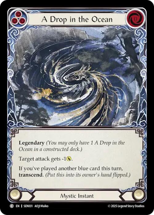 A Drop in the Ocean // Inner Chi [SEN031] (GEM Pack 2) | Shuffle n Cut Hobbies & Games