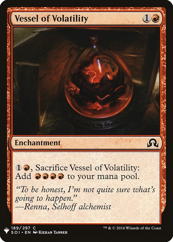 Vessel of Volatility [Mystery Booster] | Shuffle n Cut Hobbies & Games