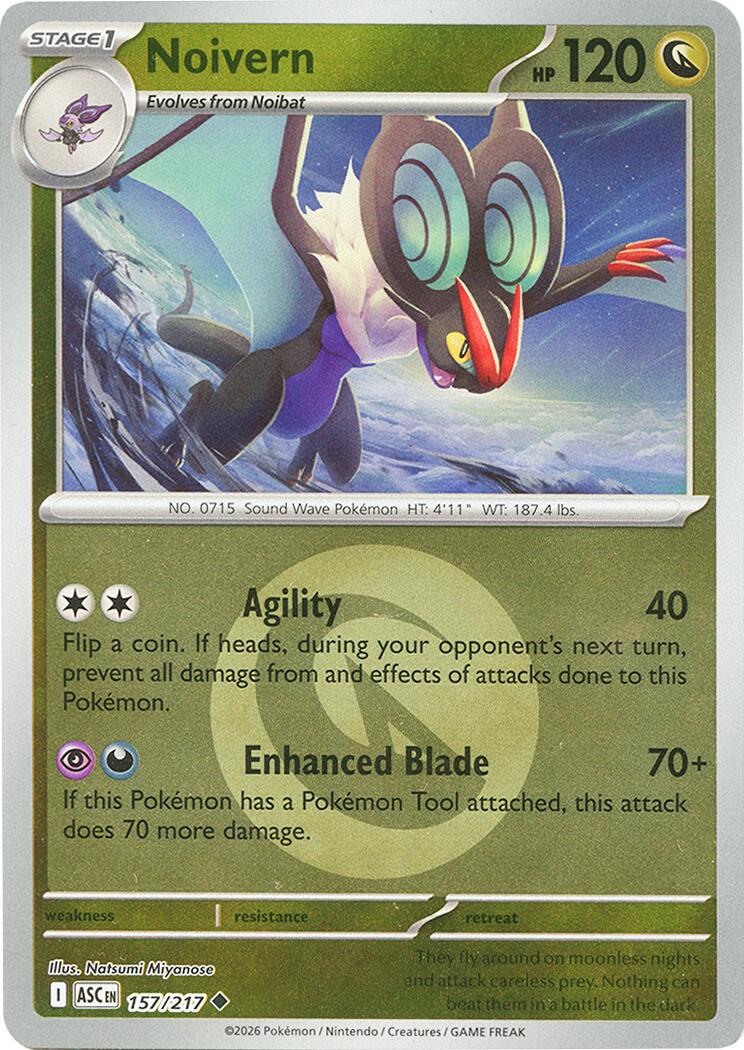 Noivern (157/217) (Energy Symbol Pattern) [Mega Evolution: Ascended Heroes] | Shuffle n Cut Hobbies & Games