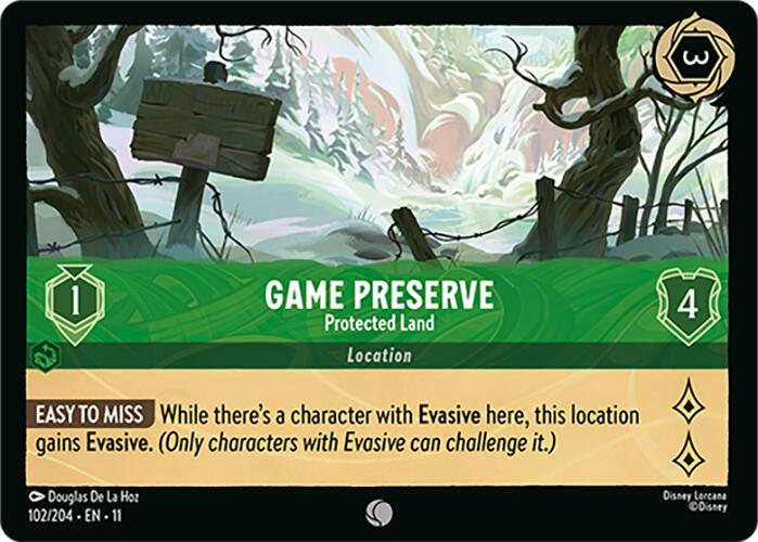 Game Preserve - Protected Land (102/204) [Winterspell] | Shuffle n Cut Hobbies & Games