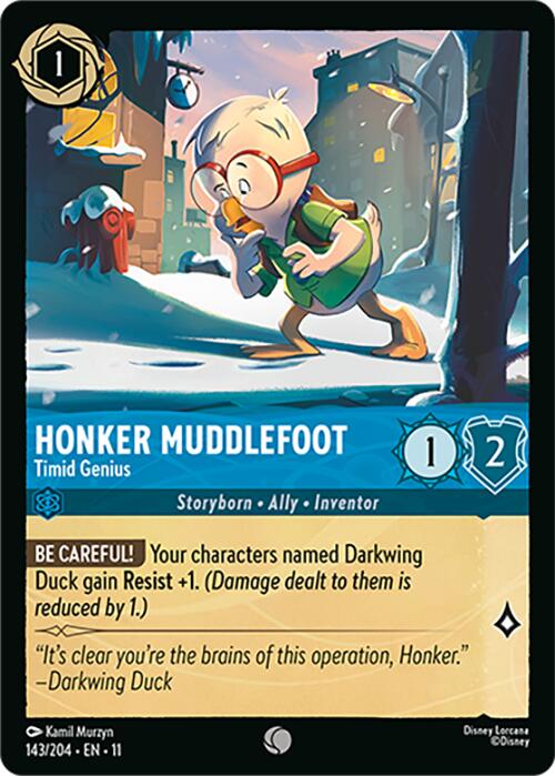 Honker Muddlefoot - Timid Genius (143/204) [Winterspell] | Shuffle n Cut Hobbies & Games