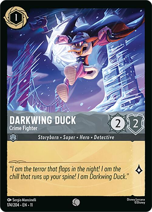 Darkwing Duck - Crime Fighter (174/204) [Winterspell] | Shuffle n Cut Hobbies & Games