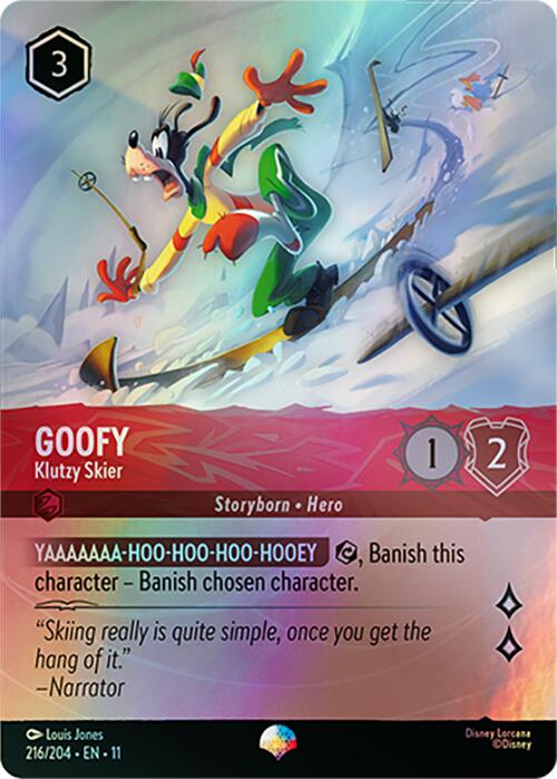 Goofy - Klutzy Skier (Epic) (216/204) [Winterspell] | Shuffle n Cut Hobbies & Games